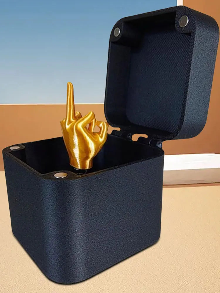 Middle Finger in A Box Prank Gift