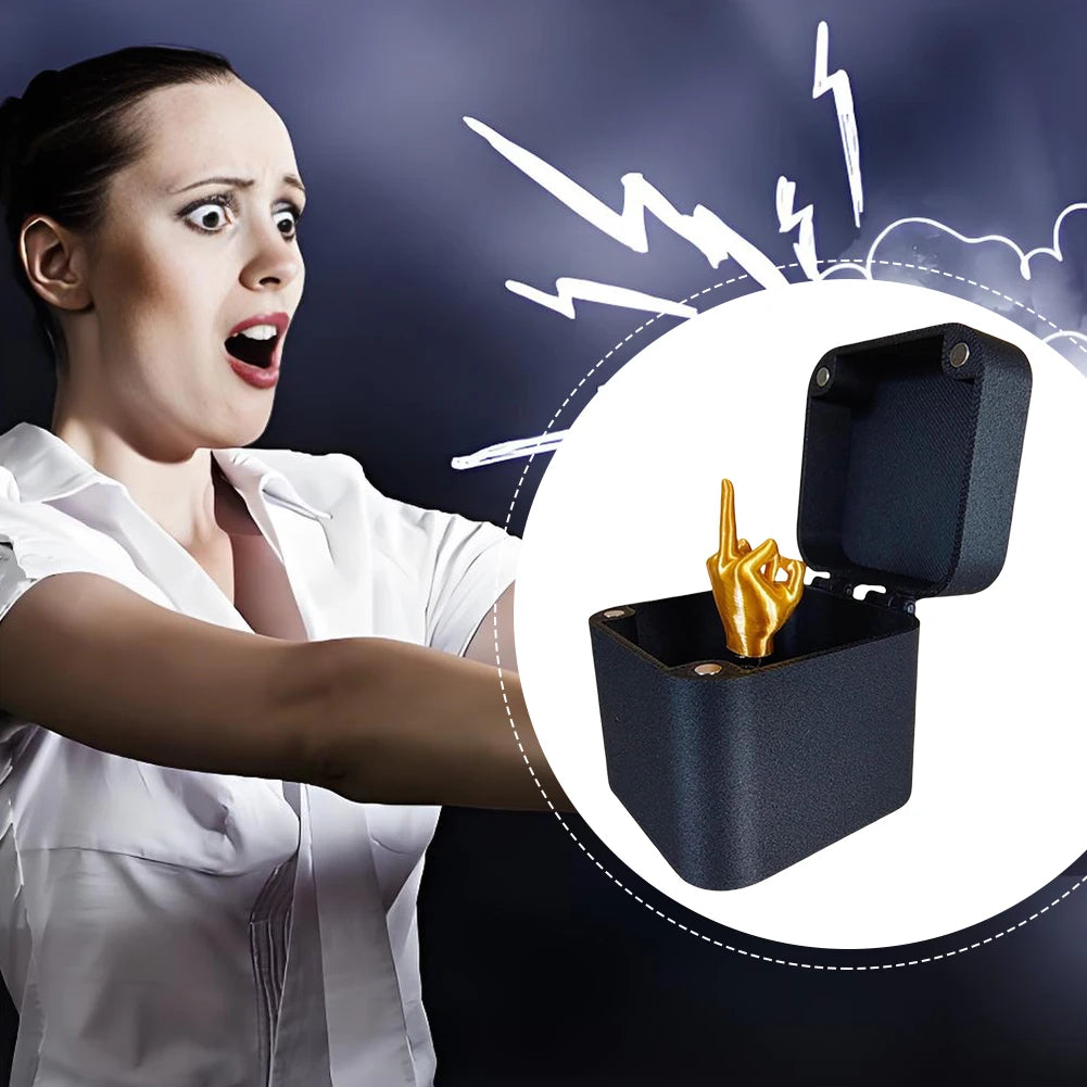 Middle Finger in A Box Prank Gift
