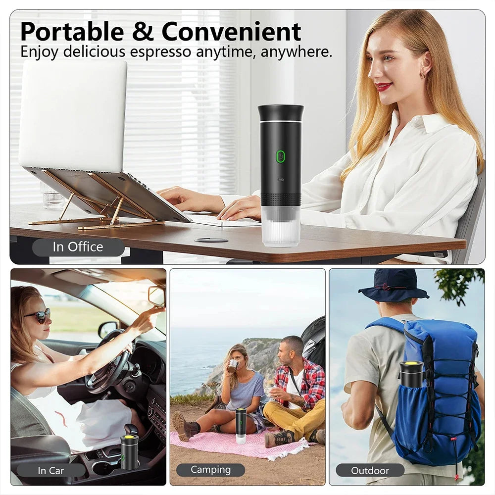 Portable Coffee Machine 3 in 1